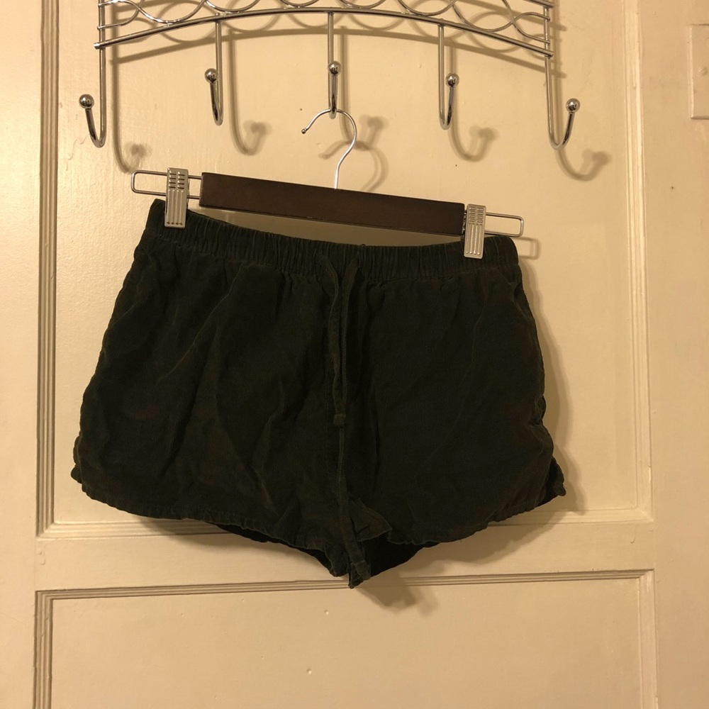 Corduroy shorts